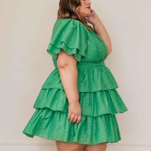 Jessakae Selena Dress in Verde (Style No: 47158577)